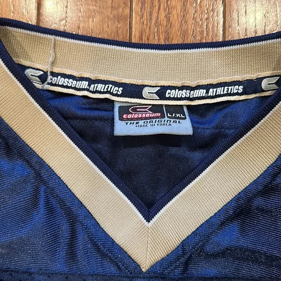 Naval Academy Youth Navy Football Jersey - Picture 2 of 3